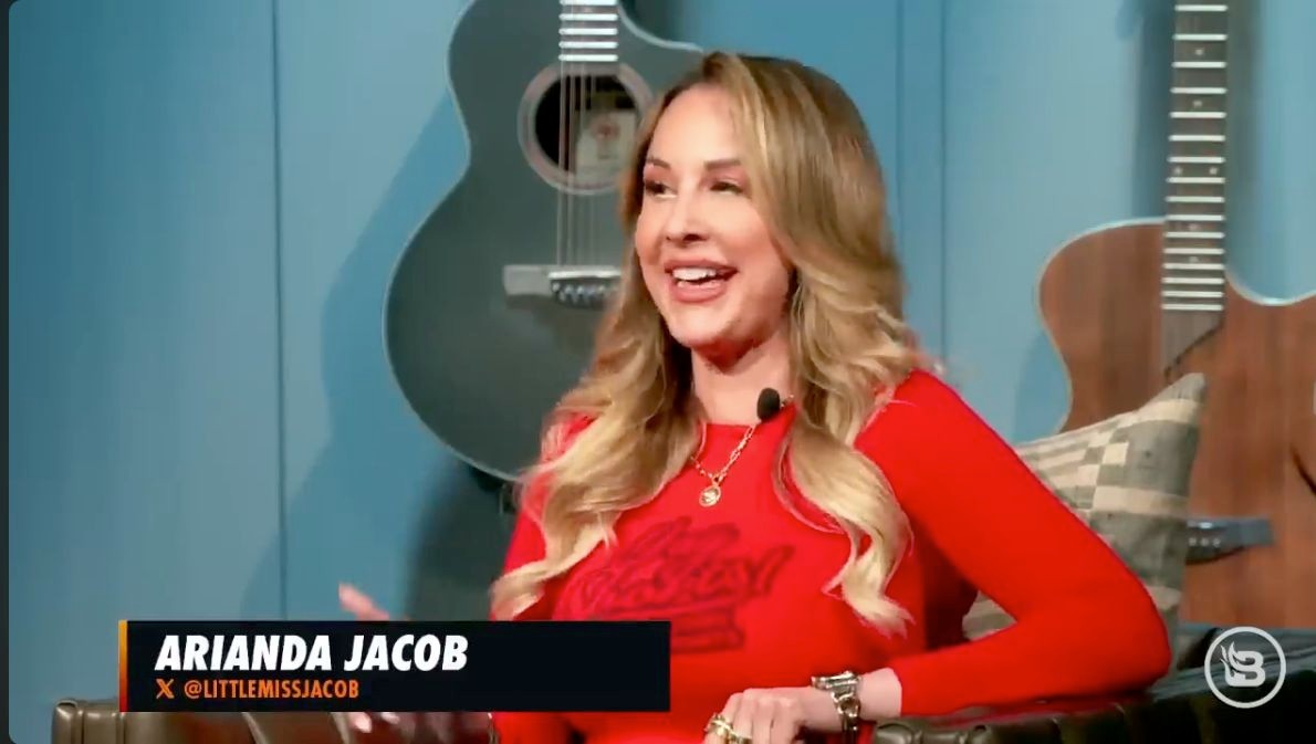 Ariadna Jacob speaking on Fearless with Jason Whitlock